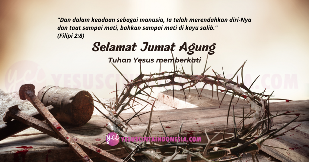 Banner Jumat Agung - by yesuscintaindonesia.com